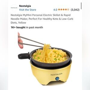 Nostalgias MyMini electric skillet